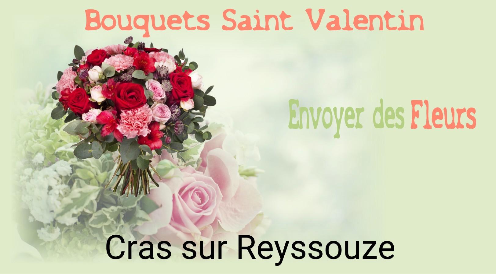 Roses de Saint-Valentin livrées à Cras-sur-Reyssouze